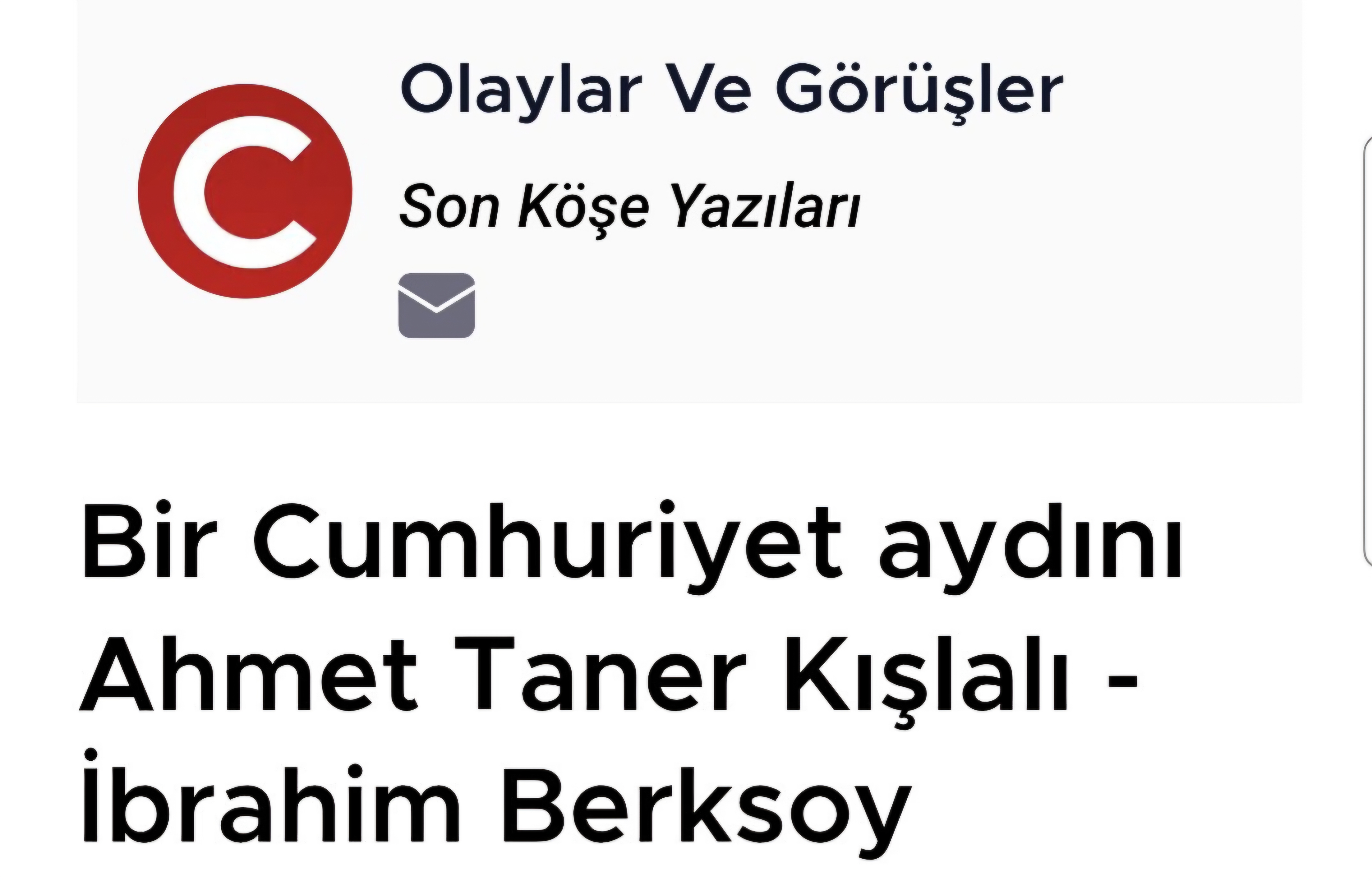 Bir Cumhuriyet aydını Ahmet Taner Kışlalı